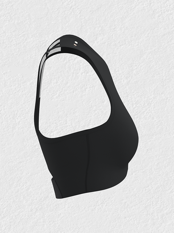 Crew Neck Sports Bra