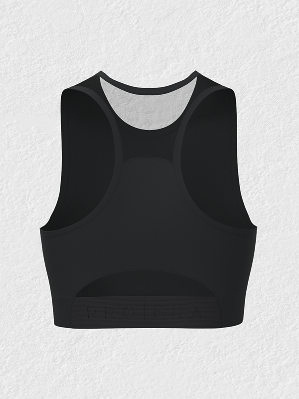 Crew Neck Sports Bra